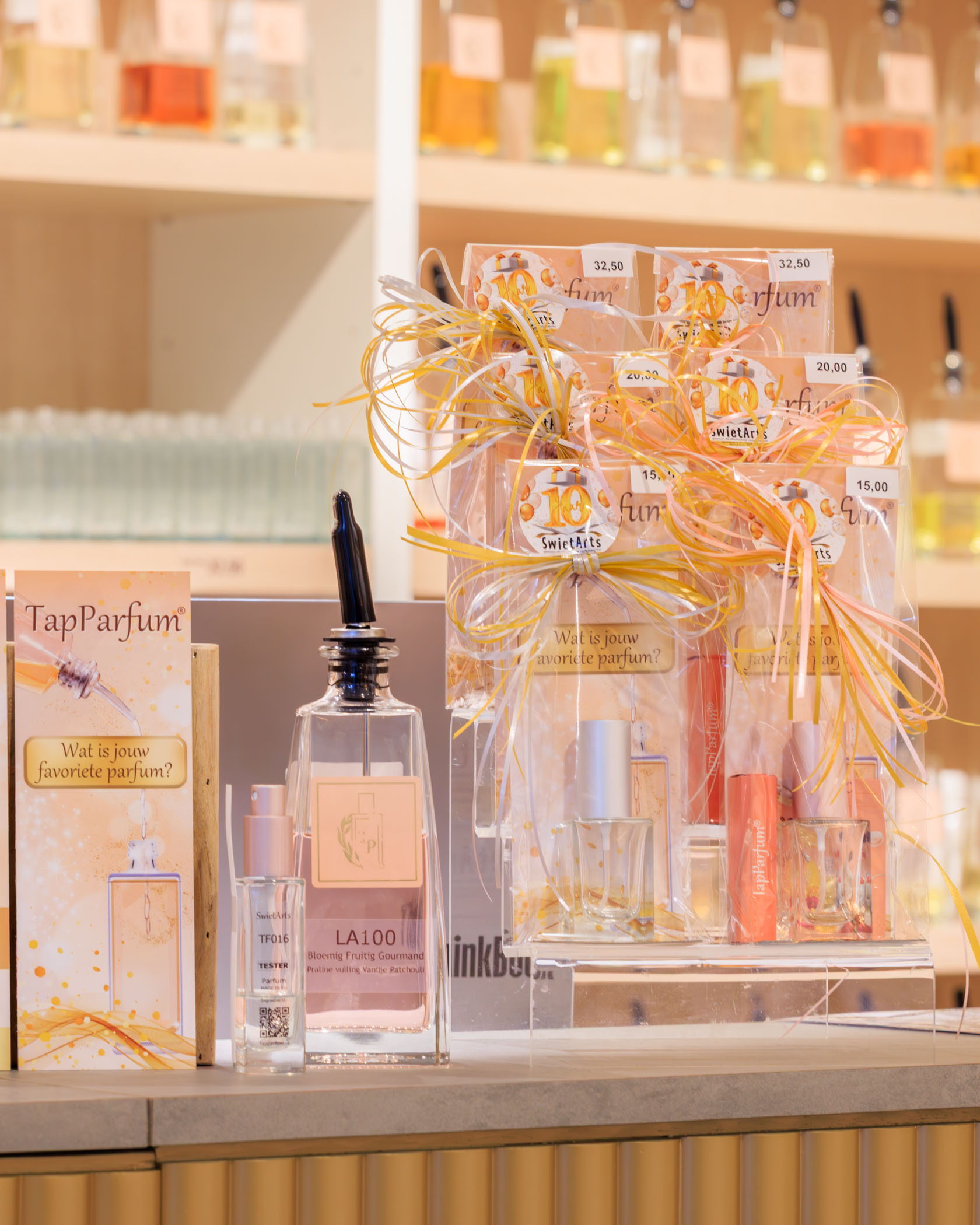 TapParfum bij SwietArts Hoogvliet | Luxe Navulbare Parfums voor Hem & Haar. TapParfum cadeaukaart | cadeaubon