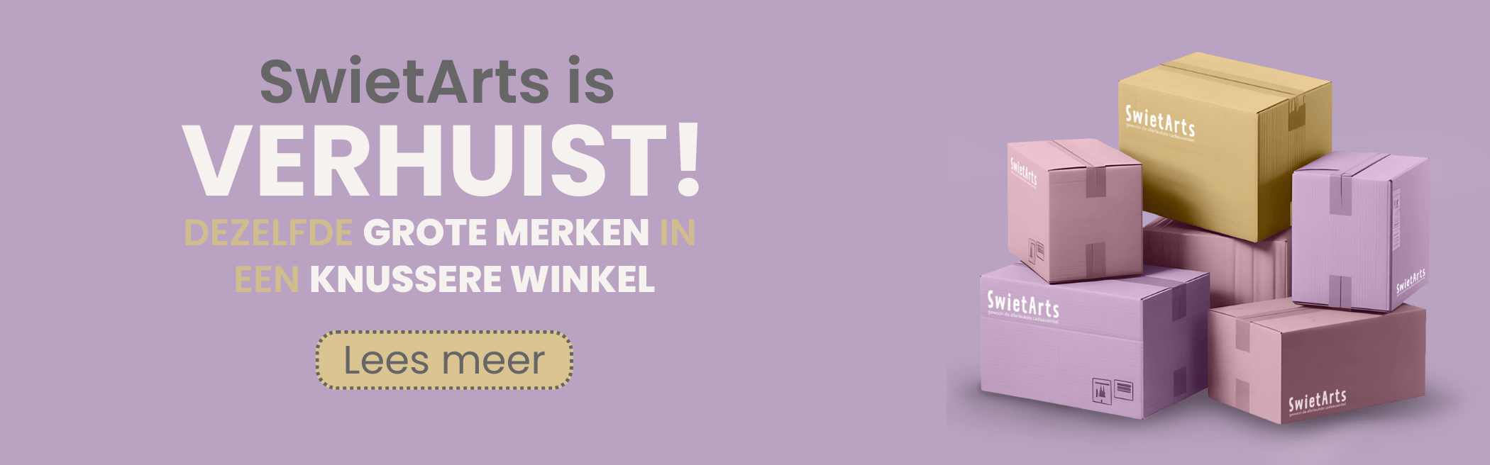 SwietArts is verhuist!